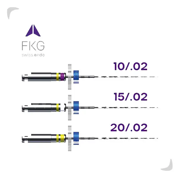 87 FKG endo file فایل روتاری Race برند FKG