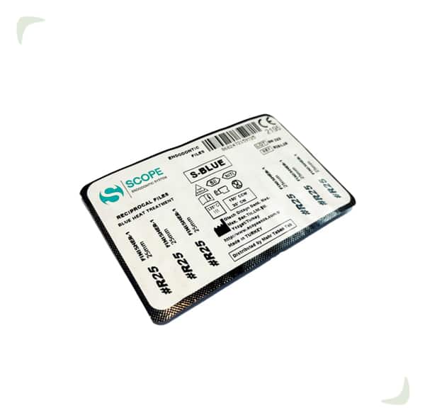 فایل رسیپروک S-BLUE R25 برند SCOPE copy فایل رسیپروک S-BLUE R25 برند SCOPE molarsis