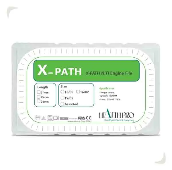 X-PATH فایل روتاری Path File مدل X-Path برند Health Pro molarsis