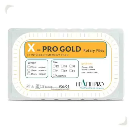 فایل روتاری X-Pro Gold برند Health Pro molarsis