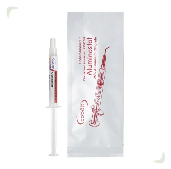 cobalt aluminostat ژل هموستات مدل Aluminostat برند Cobalt molarsis